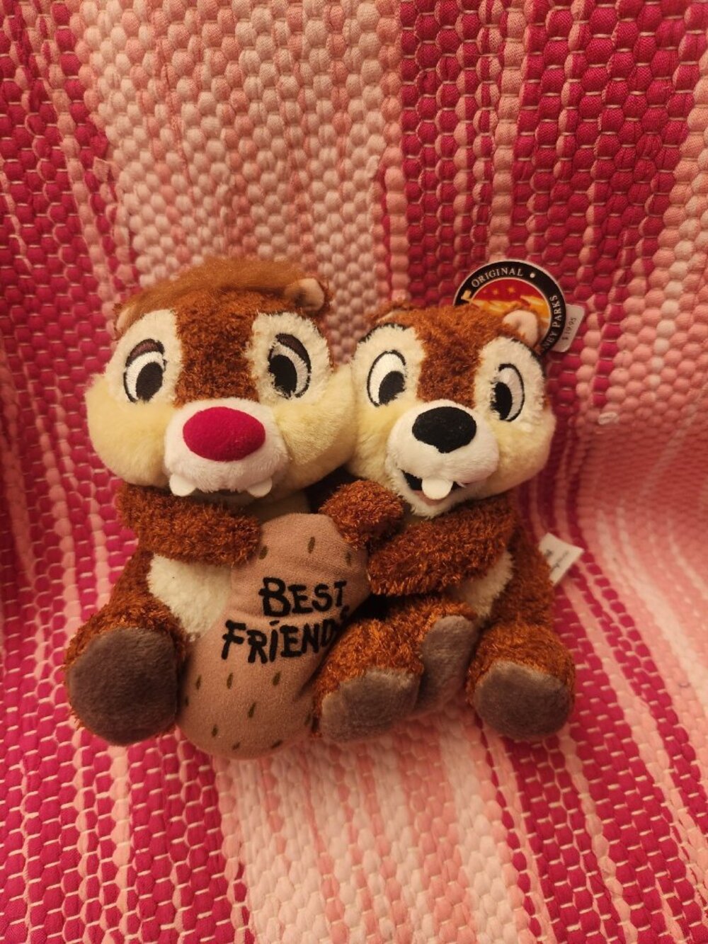 Disney Parks Chip N Dale Best Friends Plush Toy NWT